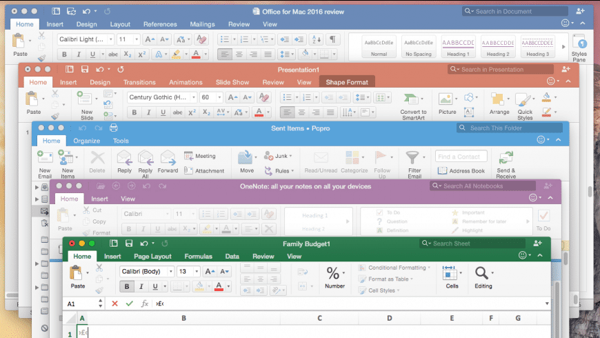 version of office for mac